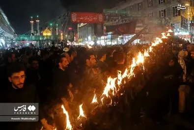  آیین مشعل گردانی