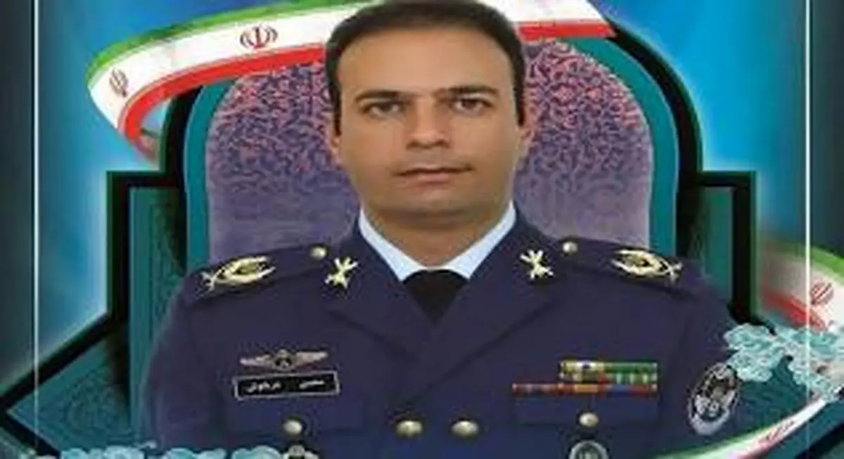 مراسم تشییع شهید خلبان امیر دریانوش در در پایگاه هشتم شکاری اصفهان