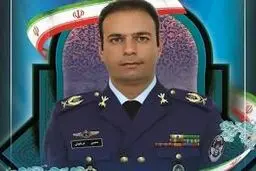 مراسم تشییع شهید خلبان امیر دریانوش در در پایگاه هشتم شکاری اصفهان