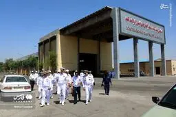 دیدار فرمانده نیروی دریایی روسیه از نیروی دریایی ایران