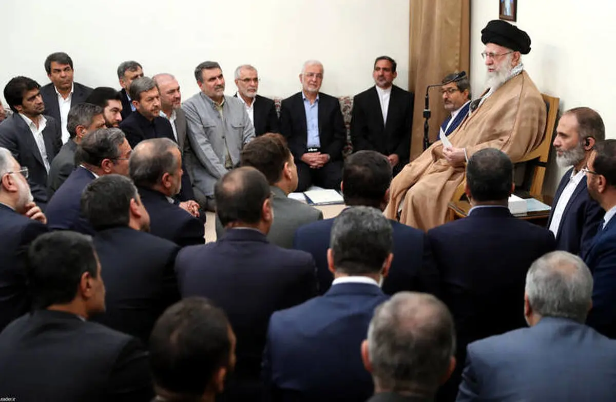 رهبر انقلاب: از این فضای خوب و ظرفیت عظیم نیروی انسانی باید برای پیشرفت کشور بهترین استفاده را کرد