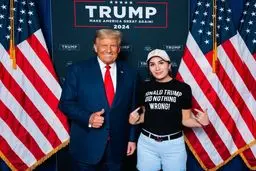 معشوقه ترامپ؛ زن مرموز کاخ سفید / لورا لومر کیست؟ + تصاویر