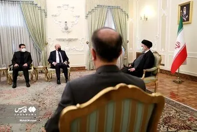 دیدار وزیرخارجه عراق با رئیسی
