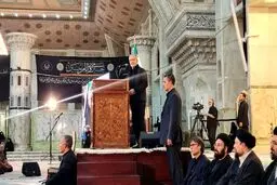 پزشکیان سخنران مراسم شب بیست و یکم رمضان در حرم امام شد