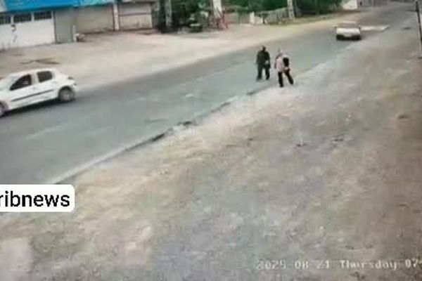 لحظه کشتن زنان توسط راننده معتاد در سیسنگان نوشهر