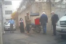 یک عکس عجیب از میرحسین موسوی