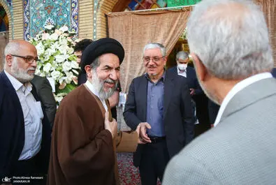 مراسم چهلم همسر شهید مطهری