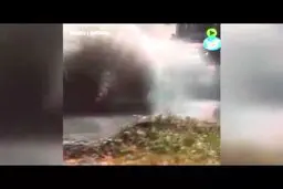 مسابقه فرمول یک دیدنی بین دو تراکتور