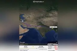 خبر فوری/ یک هواپیمای ایرانی درآسمان هند تهدید به بمب‌گذاری شد / جنگنده‌های نیروی هوایی هند به پرواز در آمدند