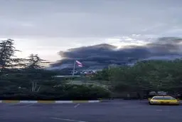 لحظه حمله اسرائیل به صدا و سیما و واکنش مجری شبکه خبر