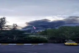 لحظه حمله اسرائیل به صدا و سیما و واکنش مجری شبکه خبر