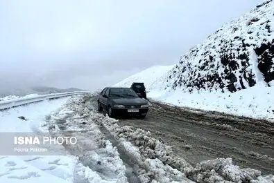 برف