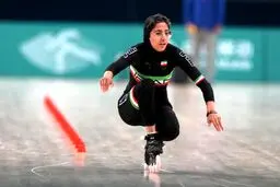  رکورد اسکیت جهان به دست دختر  ایرانی شکسته شد