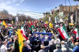 یزدی‌ها آزادی قدس شریف را فریاد زدند
