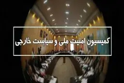 جزئیات نشست کمیسیون امنیت ملی با دبیر شورای عالی امنیت ملی