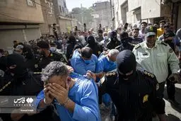 تصاویر گرداندن اراذل و اوباش منطقه مرتضی گرد