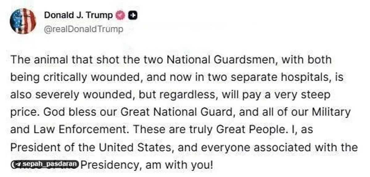 لحظه دستگیری فرد مهاجم در نزدیکی کاخ سفید