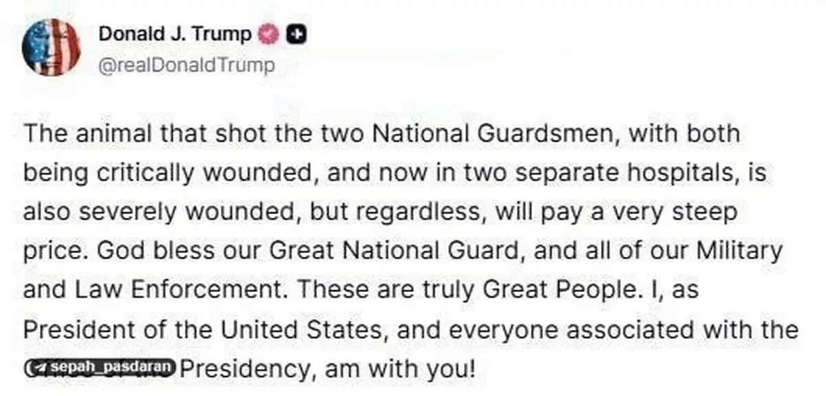 لحظه دستگیری فرد مهاجم در نزدیکی کاخ سفید