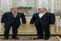 تصاویر دیدار رافائل گروسی و عراقچی
