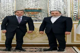 تصاویر دیدار رافائل گروسی و عراقچی