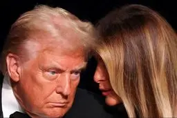 گردش ترامپ سوار بر کالسکه سلطنتی پادشاه انگلیس