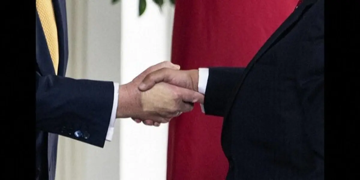 کبودی روی دست‌های ترامپ؛ او به یک بیماری مبتلاست