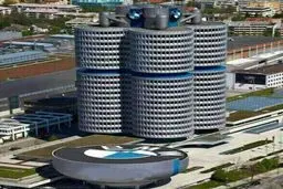 معماری فوق العاده ساختمان کمپانی بی ام و