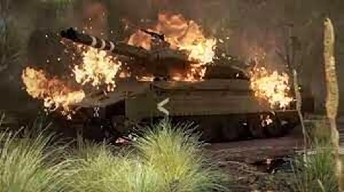 شکار ۴ تانک مرکاوا و یک نفربر دیگر اسرائیل