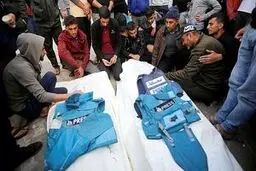 شهادت صدمین خبرنگار فلسطینی در جنگ غزه/ صهیونیست‌ها رکورد زدند