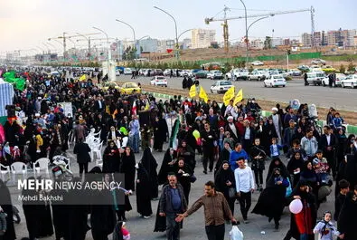 پیاده روی نیمه شعبان