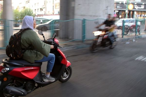 تصاویر موتورسواری زنان در ایران در خبرگزاری های خارجی