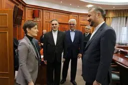 امیرعبداللهیان با نخست وزیر صربستان دیدار کرد