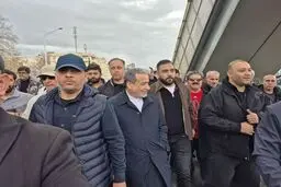 وزیر خارجه در راهپیمایی ۲۲ بهمن تهران 