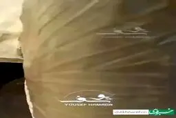  لحظه بمباران هولناک «چادرهای آوارگان»
