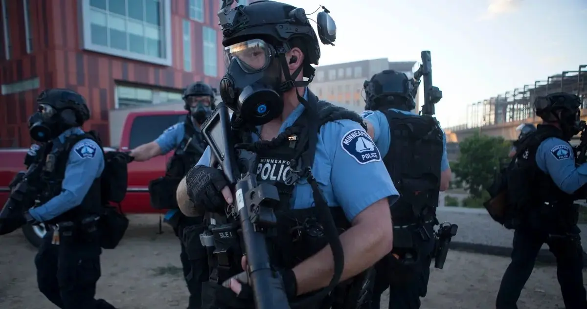 تجمع اعتراضی آمریکایی ها علیه پلیس آمریکا