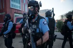 تجمع اعتراضی آمریکایی ها علیه پلیس آمریکا