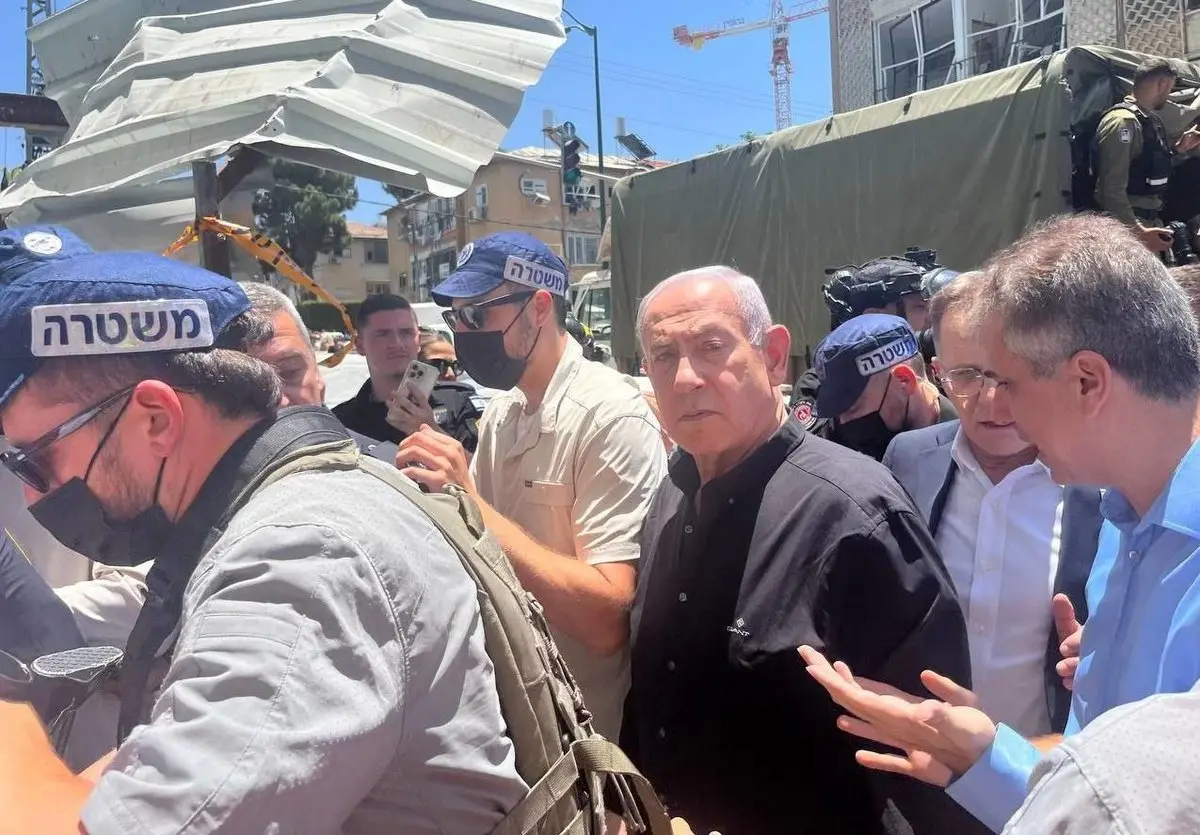 نتانیاهو بالاخره از پناهگاه بیرون آمد | سکوت ترسناک ۴۸ ساعته شکست