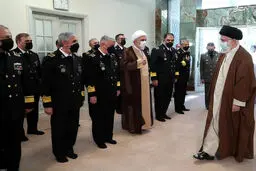 تصاویر دیدار فرماندهان نیروی دریایی ارتش با رهبر انقلاب