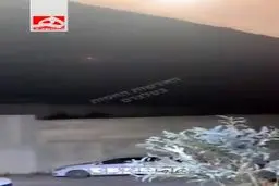 فیلم جدید از اصابت قدرتمند موشک‌های سپاه در حیفا