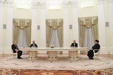دیدار رئیسی با پوتین