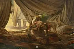 تجسم بازگرداندن پیکر حضرت قاسم(ع) در عاشورا 