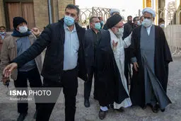 تصاویر تشییع پیکر آیت الله صافی گلپایگانی