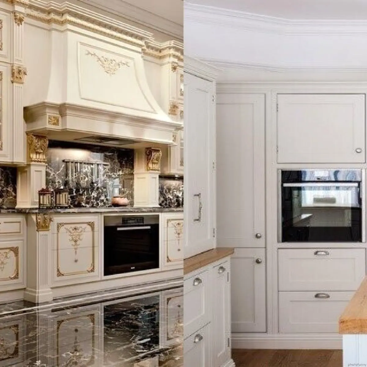 فرق بین کابینت کلاسیک و کابینت نئوکلاسیک
