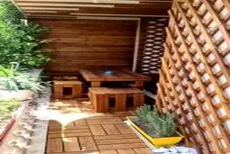تولید چوب ترمووود برای تراس آلاچیق پرگولا

