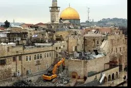 حفاری های مشکوک و پنهانی اسرائیل در اطراف مسجد الاقصی + جزئیات