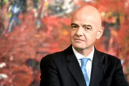 ناراحتی عجیب اینفانتینو مقابل مکرون پس از گل فرانسه