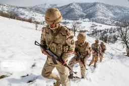 شهادت یک مرزبان هنگ مرزی بر اثر برف و سرما