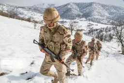 شهادت یک مرزبان هنگ مرزی بر اثر برف و سرما
