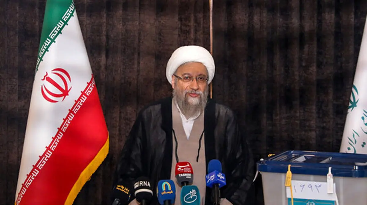 آملی لاریجانی: مردم سالاری دینی با حضور مردم پای صندوق‌های رأی حاصل می‌شود