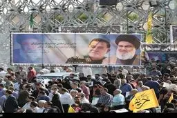 برگزاری مراسم تشییع شهید نیلفروشان با حضور سردار قاآنی و پزشکیان در پایتخت + فیلم و تصاویر